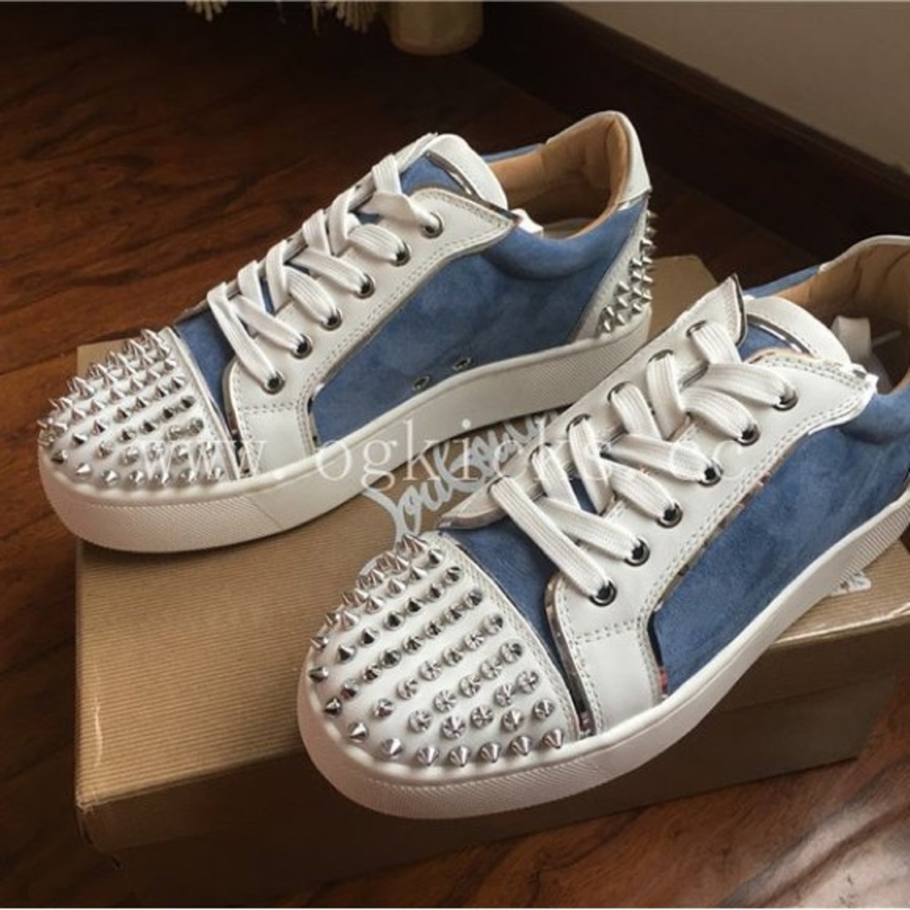 Authentic Christian Louboutin Spike Sneakers Size 37